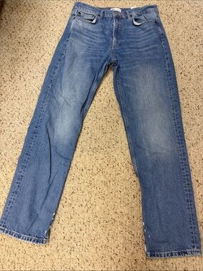 Zara Women's Light Blue Bootcut Jeans